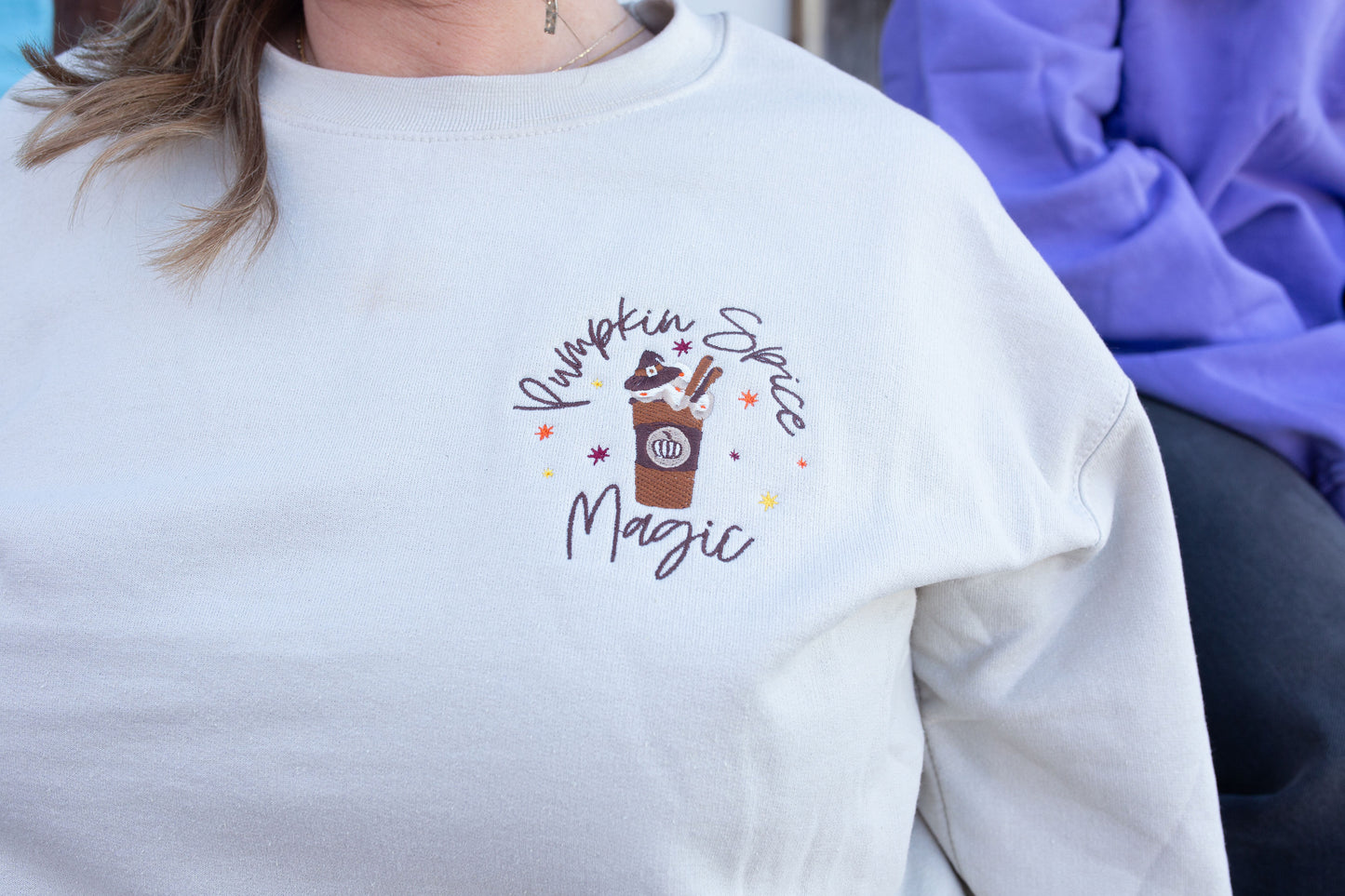Pumpkin Spice Magic - Comfort Colors® Ring Spun Sweatshirt