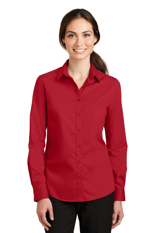 BGR - Port Authority Ladies SuperPro Twill Shirt. L663