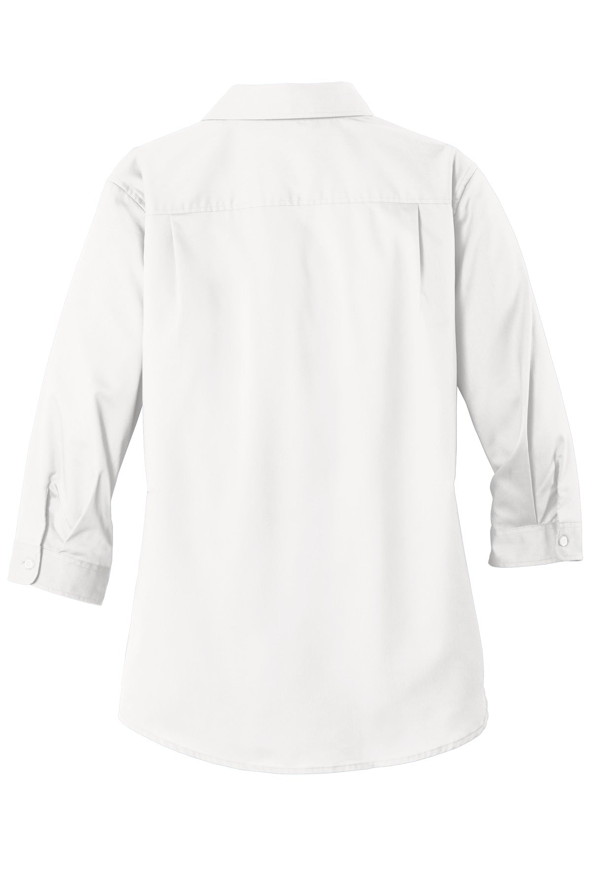 BGR - Port Authority Ladies 3/4-Sleeve SuperPro Twill Shirt. L665