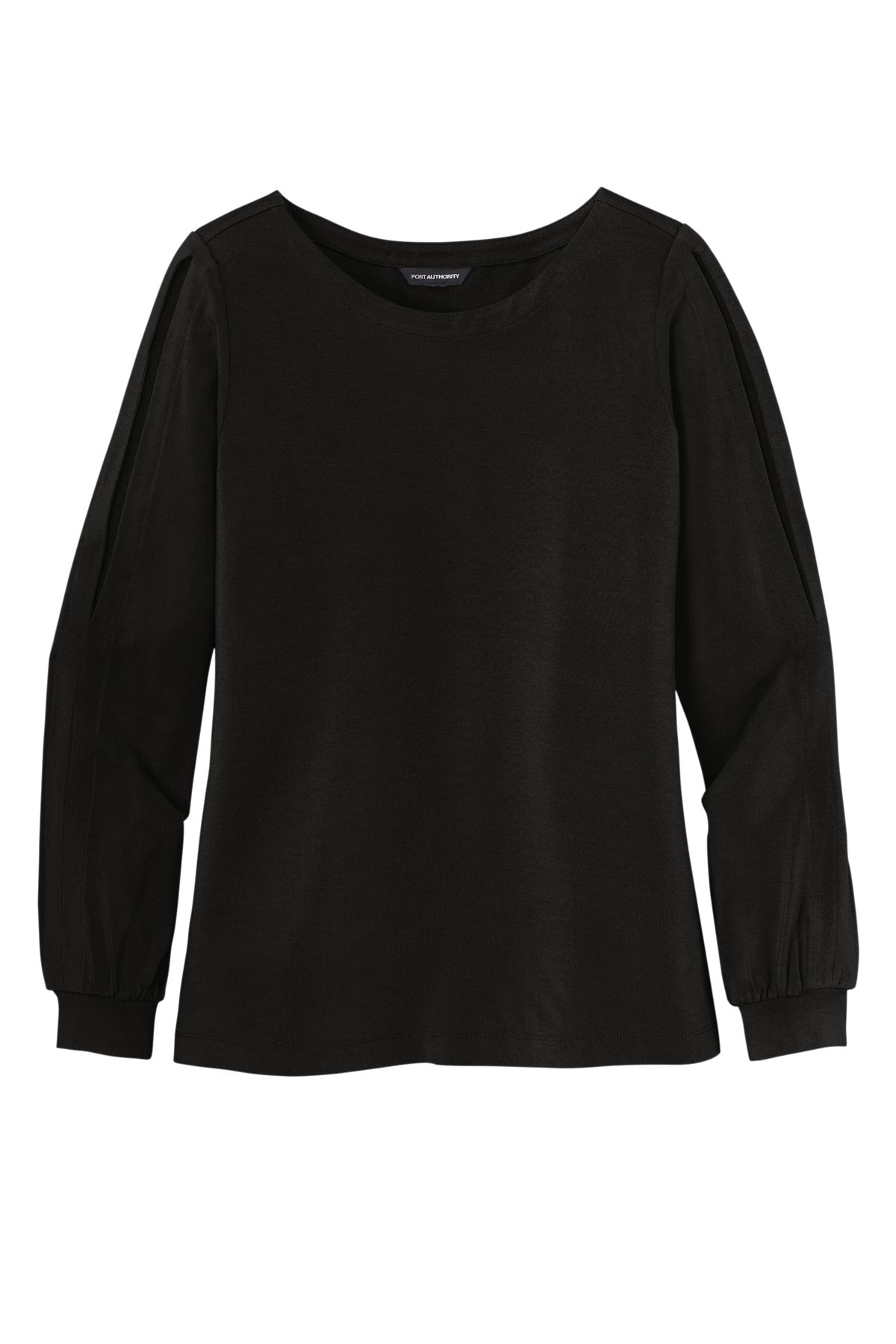 BGR - Port Authority  Ladies Luxe Knit Jewel Neck Top. LK5600