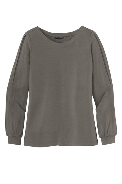 BGR - Port Authority  Ladies Luxe Knit Jewel Neck Top. LK5600