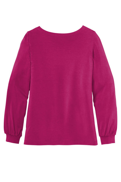 BGR - Port Authority  Ladies Luxe Knit Jewel Neck Top. LK5600