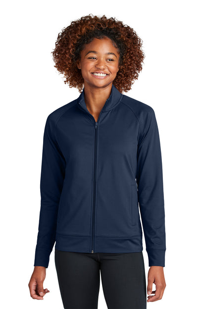 Sport-Tek Ladies Sport-Wick Stretch Full-Zip Cadet Jacket - SDofOhio