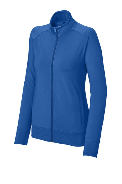 Sport-Tek Ladies Sport-Wick Stretch Full-Zip Cadet Jacket - SDofOhio