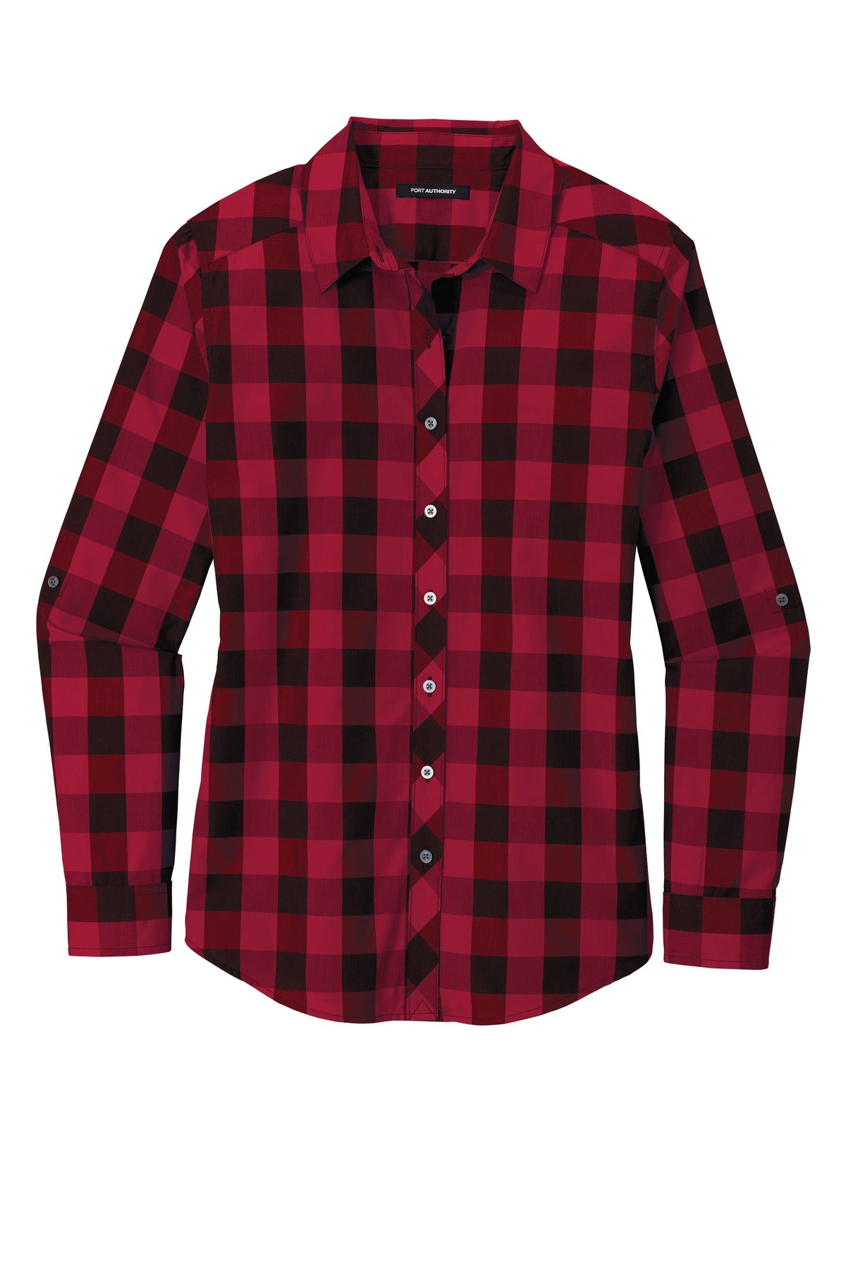 BGR - Port Authority  Ladies Everyday Plaid Shirt. LW670