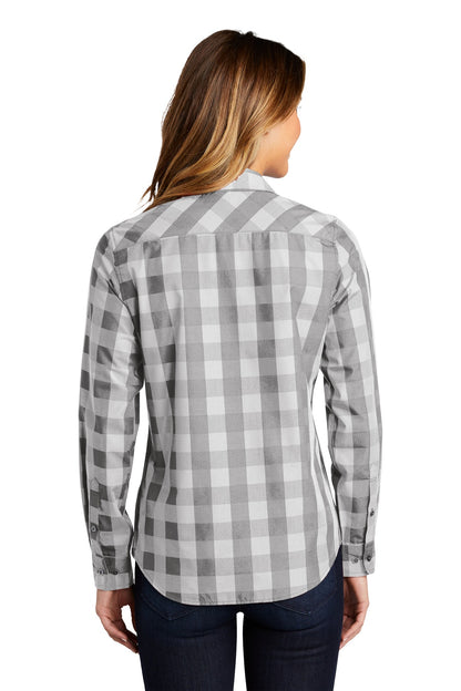 BGR - Port Authority  Ladies Everyday Plaid Shirt. LW670