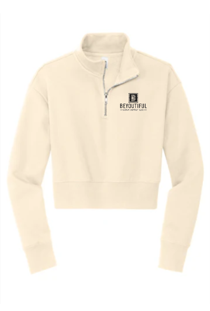 District Women's V.I.T. Fleece 1/2-Zip - BEYOUTIFUL - DT6111