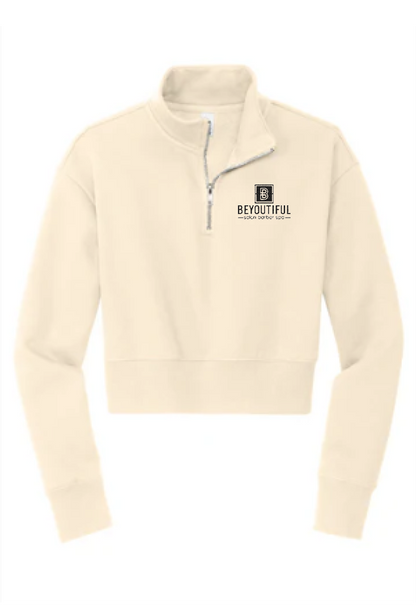 District Women's V.I.T. Fleece 1/2-Zip - BEYOUTIFUL - DT6111