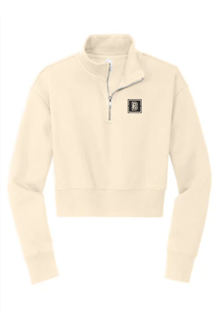 District Women's V.I.T. Fleece 1/2-Zip - BEYOUTIFUL - DT6111