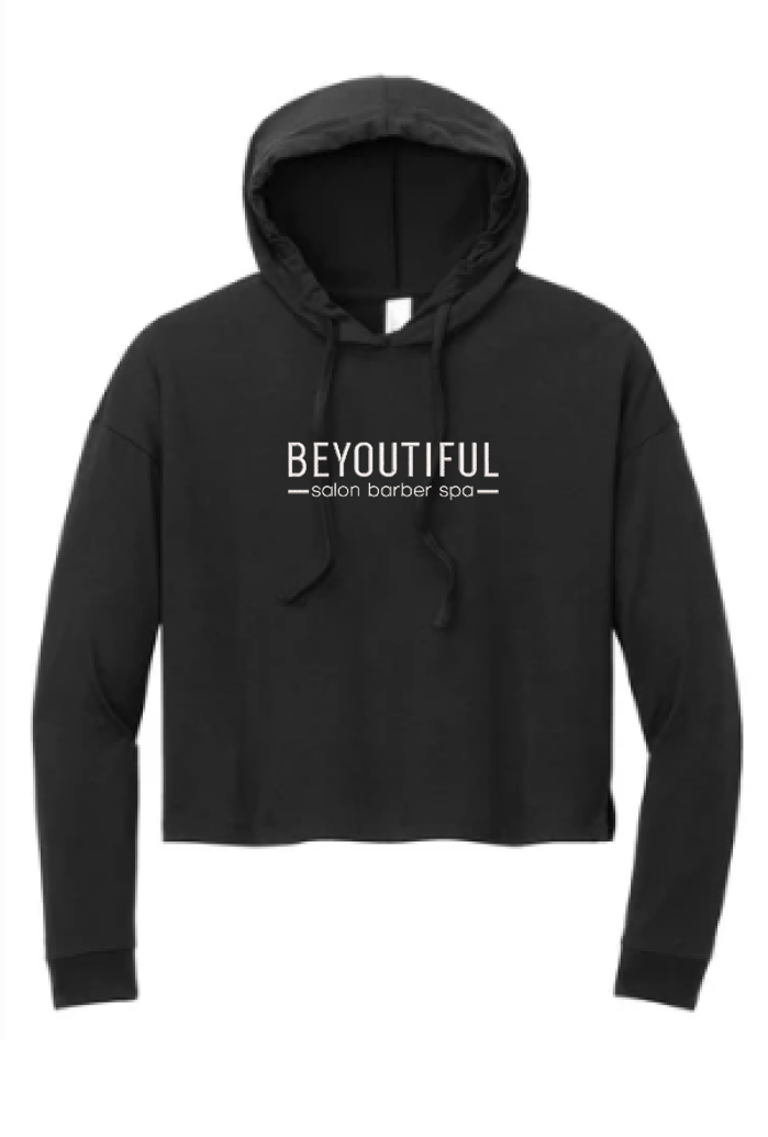 District Women's Perfect Tri Midi Long Sleeve Hoodie - BEYOUTIFUL - DT1390L