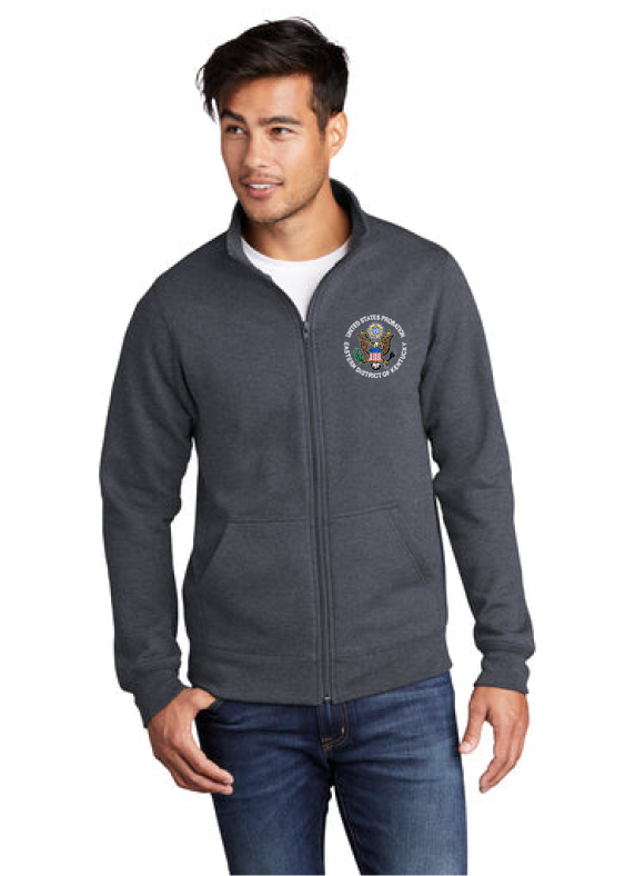 Port & Company ® Core Fleece Cadet Full-Zip Sweatshirt - KYEP