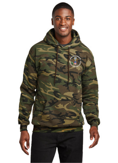 Port & Company® Core Fleece Camo Pullover Hooded Sweatshirt - KYEP