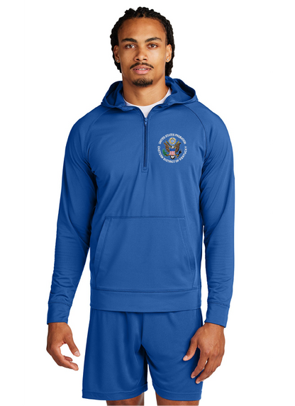 Sport-Tek Sport-Wick Stretch 1/2-Zip Hoodie - KYEP