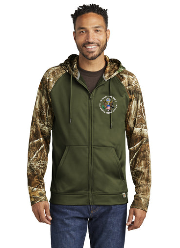 Russell Outdoors™ Realtree® Performance Colorblock Full-Zip Hoodie - KYEP