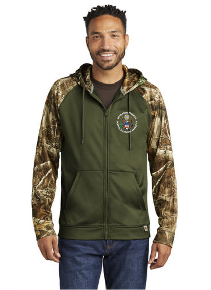 Russell Outdoors™ Realtree® Performance Colorblock Full-Zip Hoodie - KYEP