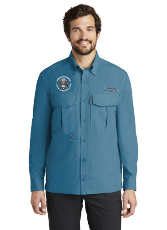 Eddie Bauer® - Long Sleeve Performance Fishing Shirt - KYEP