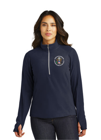 Port Authority® Ladies Microfleece 1/2-Zip Pullover - KYEP