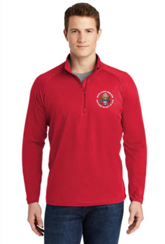 Sport-Tek® Tall Sport-Wick® Stretch 1/4-Zip Pullover - SDofOhio