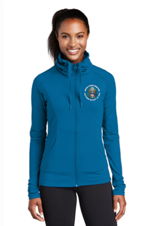 Sport-Tek® Ladies Sport-Wick® Stretch Full-Zip Jacket - SDofOhio