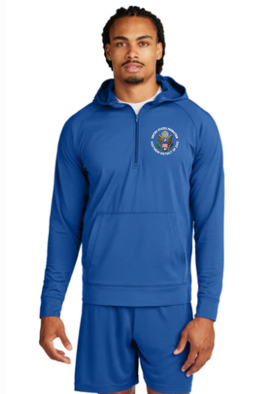 Sport-Tek Sport-Wick Stretch 1/2-Zip Hoodie - SDofOhio