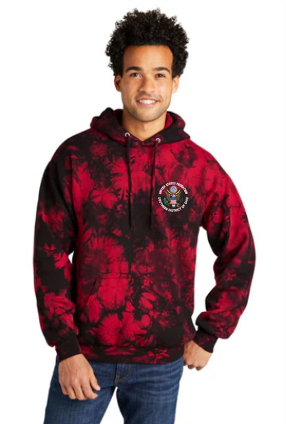 Port & Company® Crystal Tie-Dye Pullover Hoodie  - SDofOhio