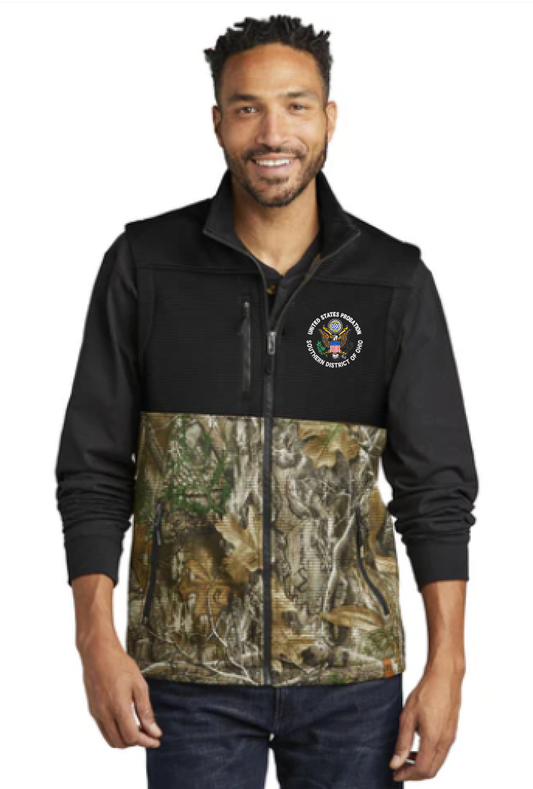 Russell Outdoors™ Realtree® Atlas Colorblock Soft Shell Vest - SDofOhio