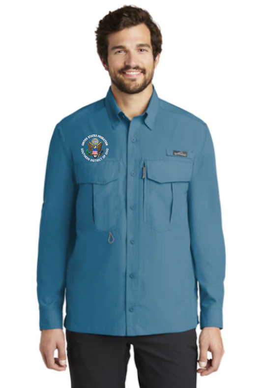 Eddie Bauer® - Long Sleeve Performance Fishing Shirt - SDofOhio