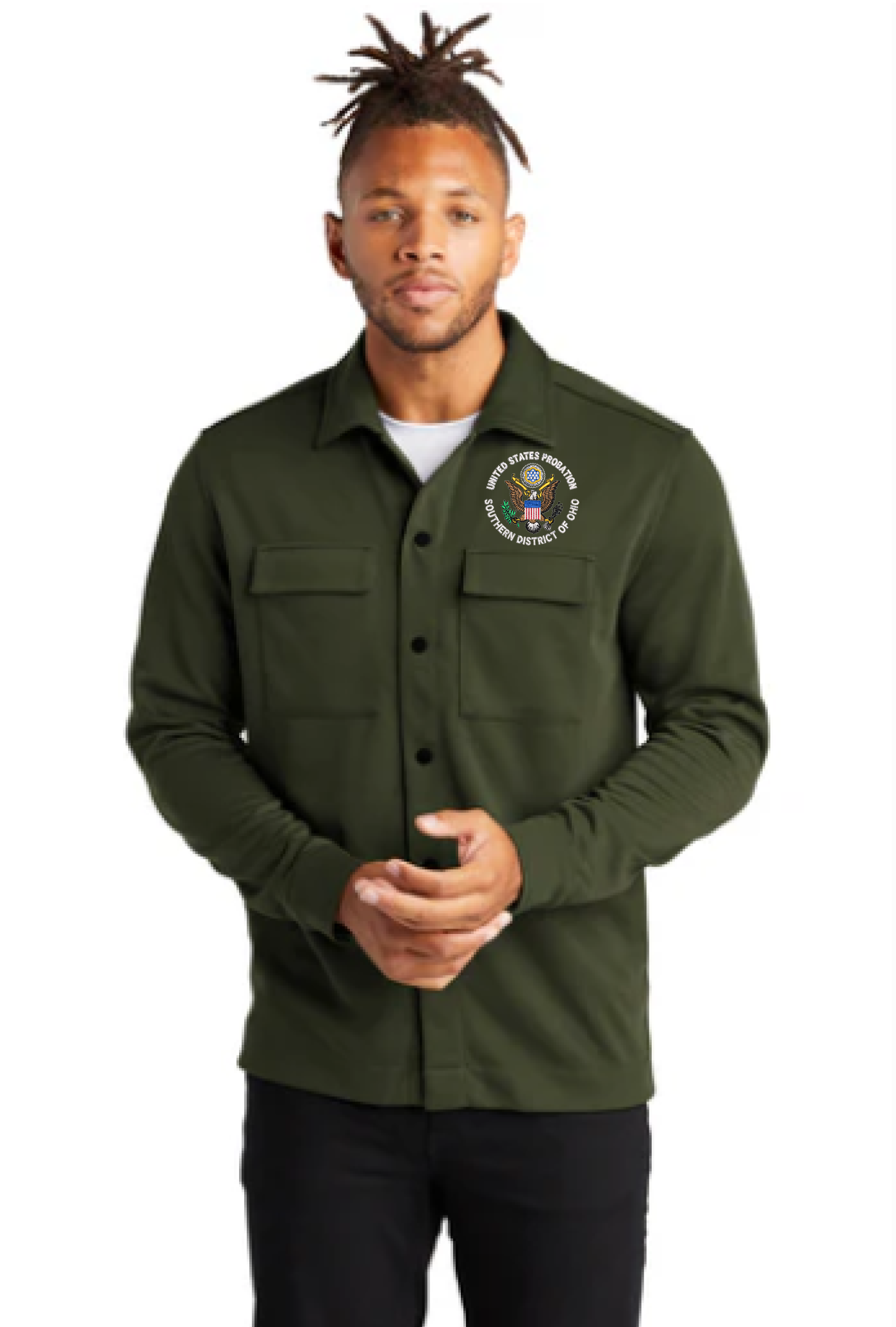 Mercer+Mettle™ Double-Knit Snap Front Jacket - SDofOhio