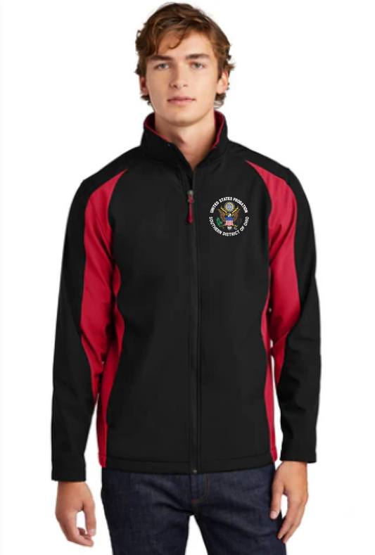 Sport-Tek® Colorblock Soft Shell Jacket- SDofOhio