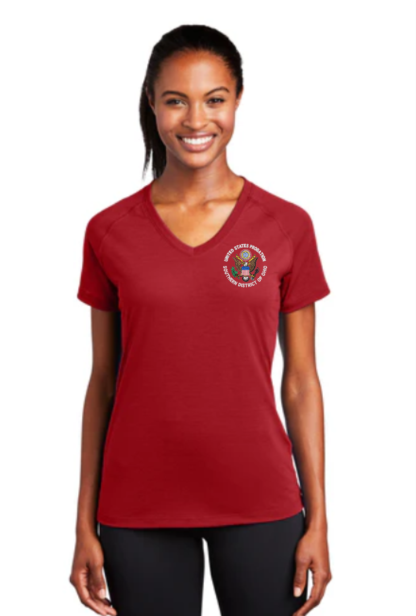 Sport-Tek® Ladies Ultimate Performance V-Neck - SDofOhio