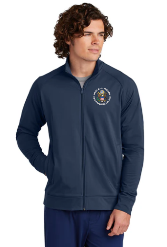 Sport-Tek Sport-Wick Stretch Full-Zip Cadet Jacket - SDofOhio