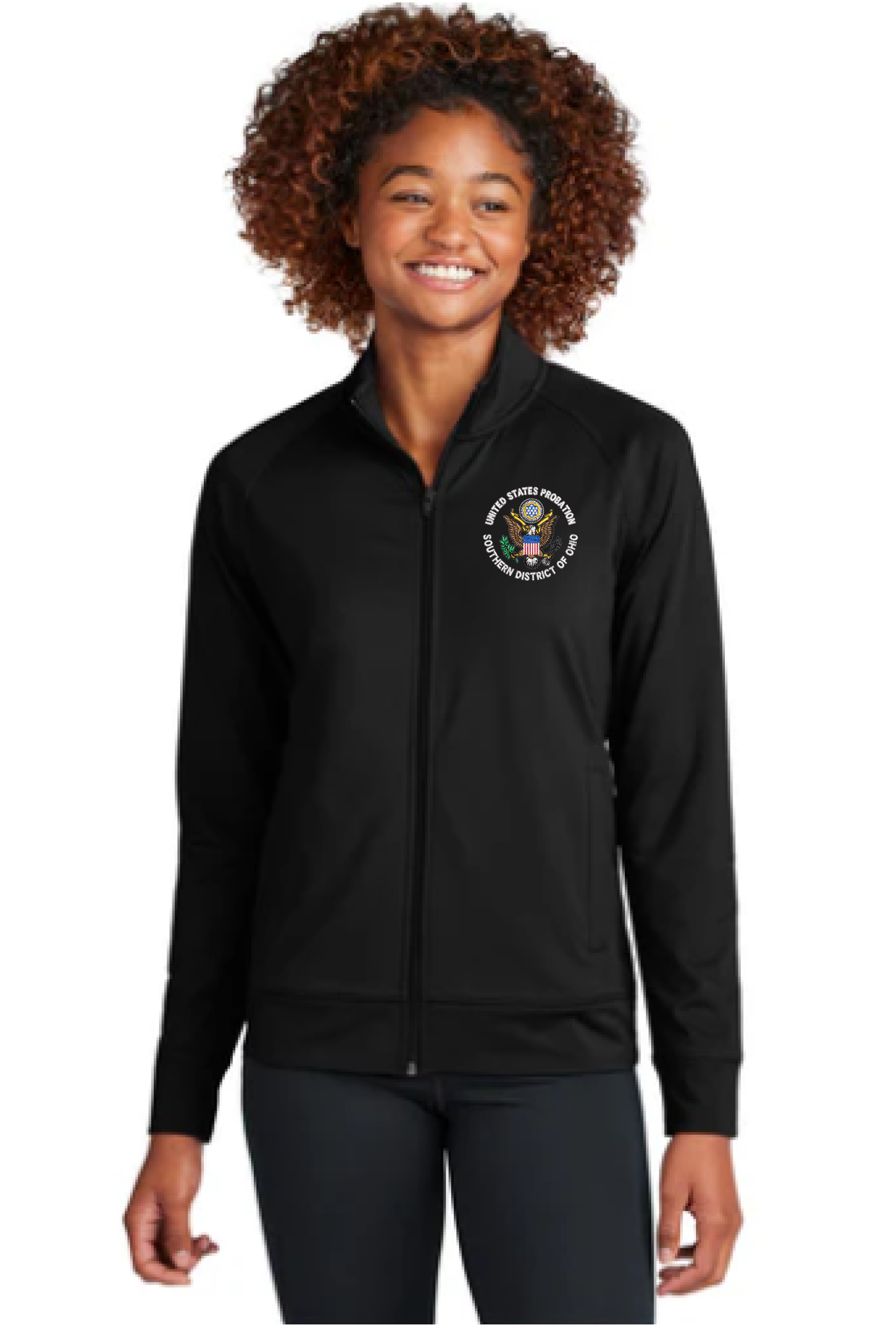 Sport-Tek Ladies Sport-Wick Stretch Full-Zip Cadet Jacket - SDofOhio