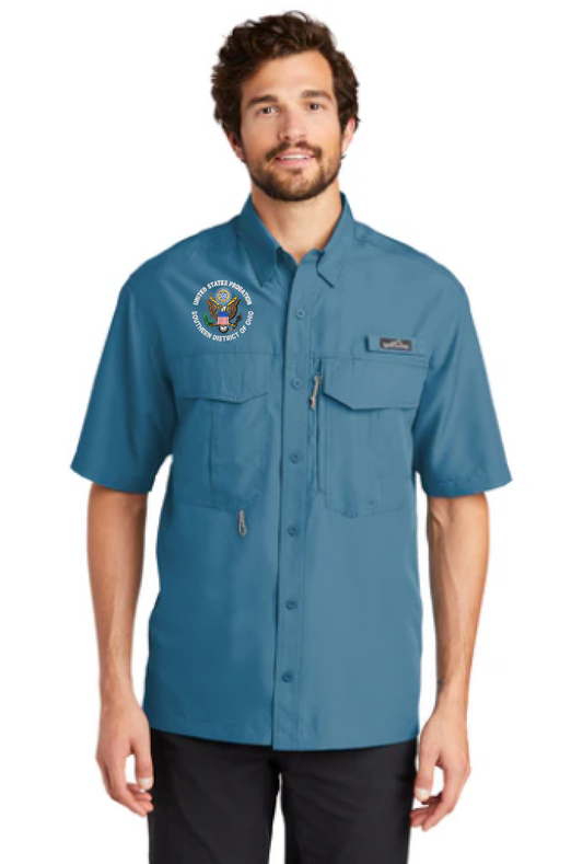 Eddie Bauer® - Short Sleeve Performance Fishing Shirt - SDofOhio