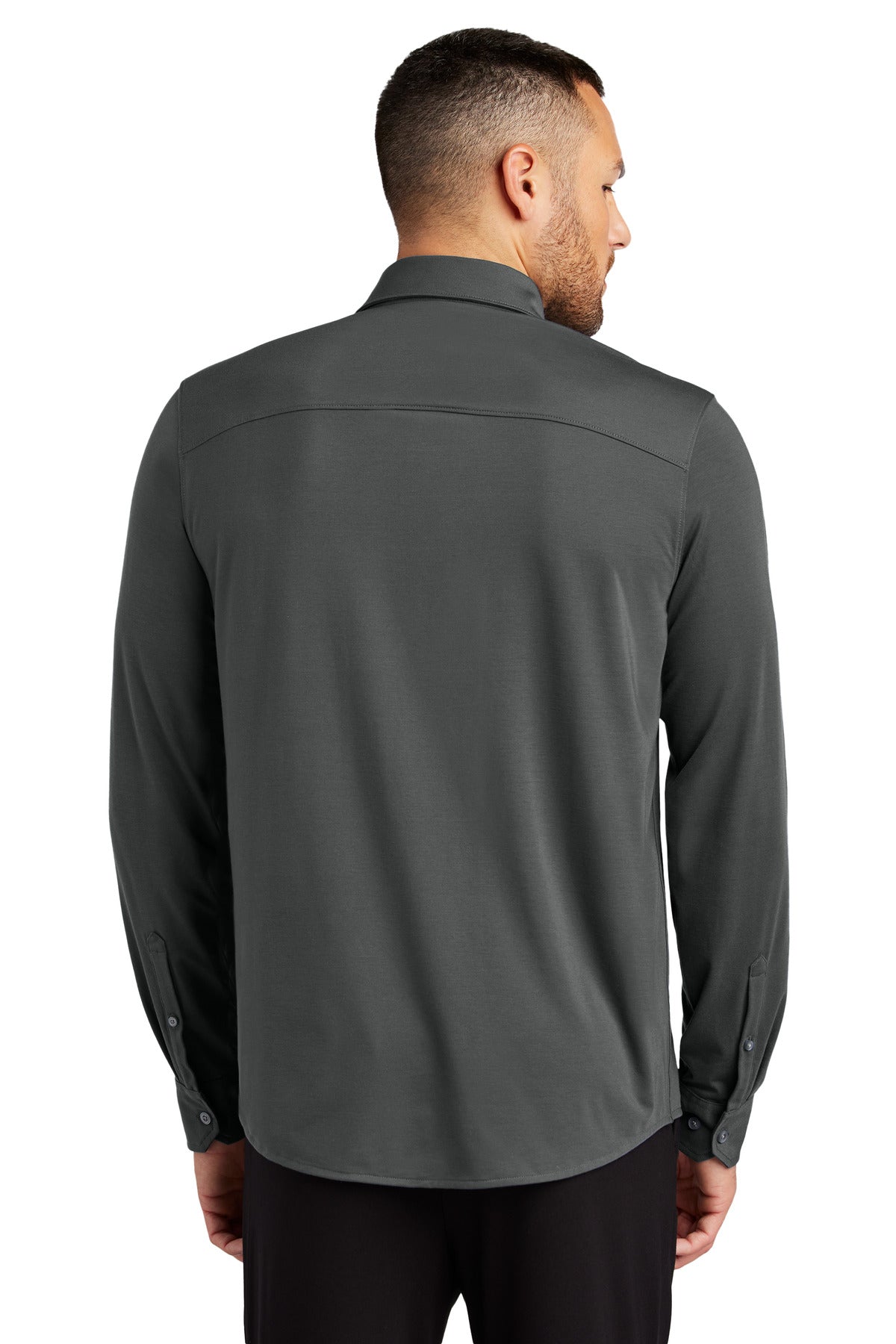 Mercer+Mettle Stretch Jersey Long Sleeve Shirt MM1018