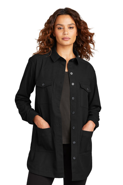 Mercer+Mettle Women's Long Sleeve Twill Overshirt MM2021