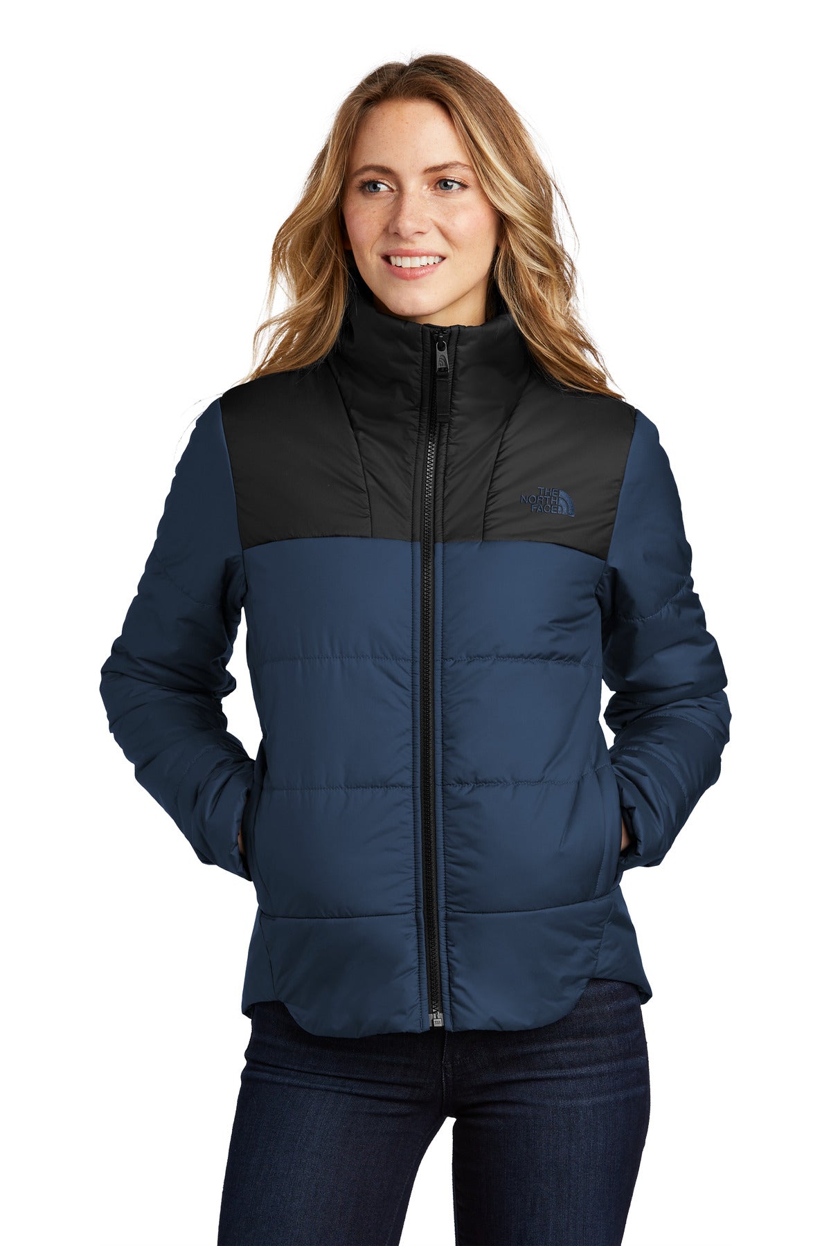 The North Face  Ladies Chest Logo Everyday Insulated Jacket NF0A7V6K