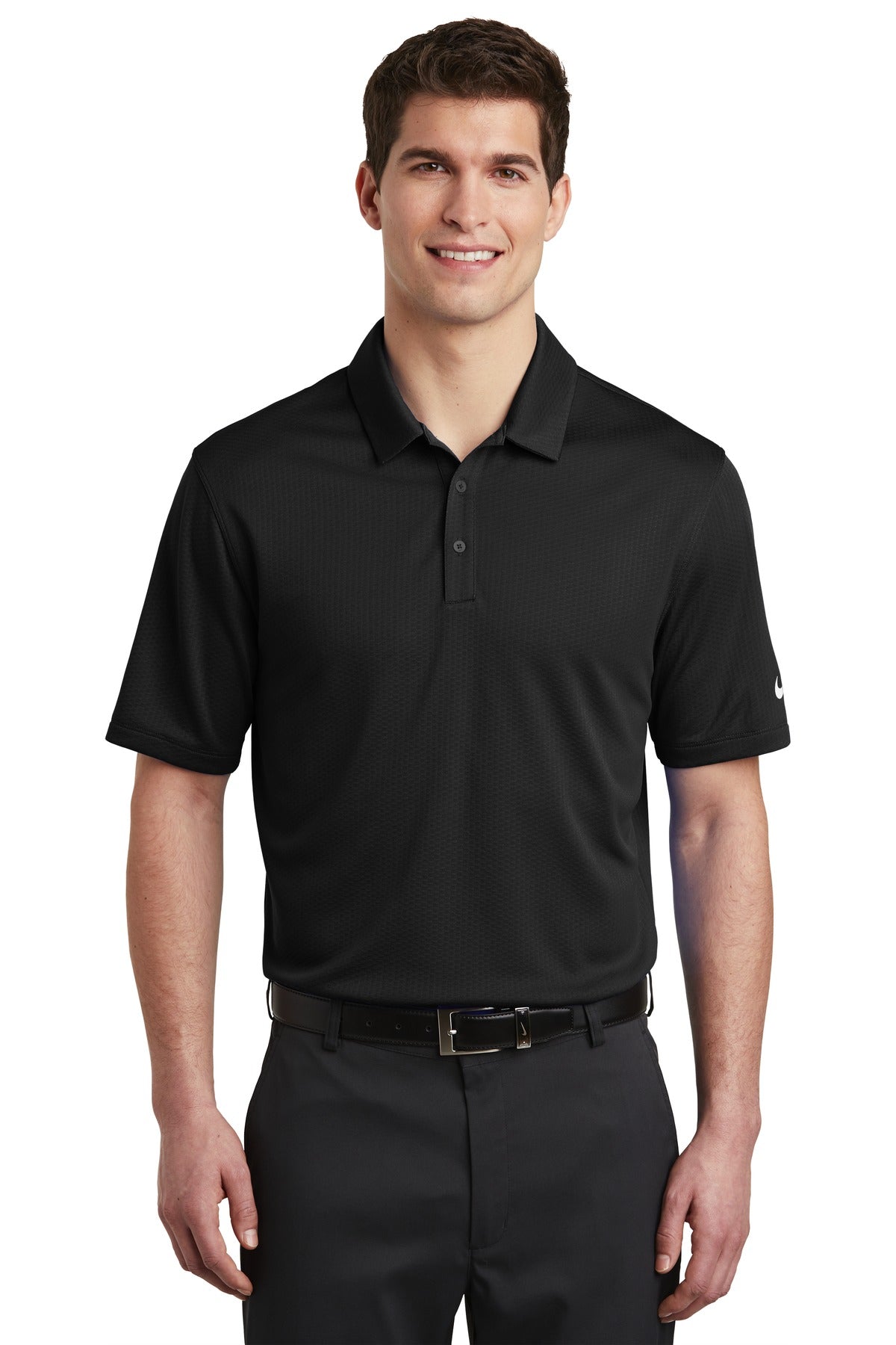 BGR - Nike Dri-FIT Hex Textured Polo. NKAH6266