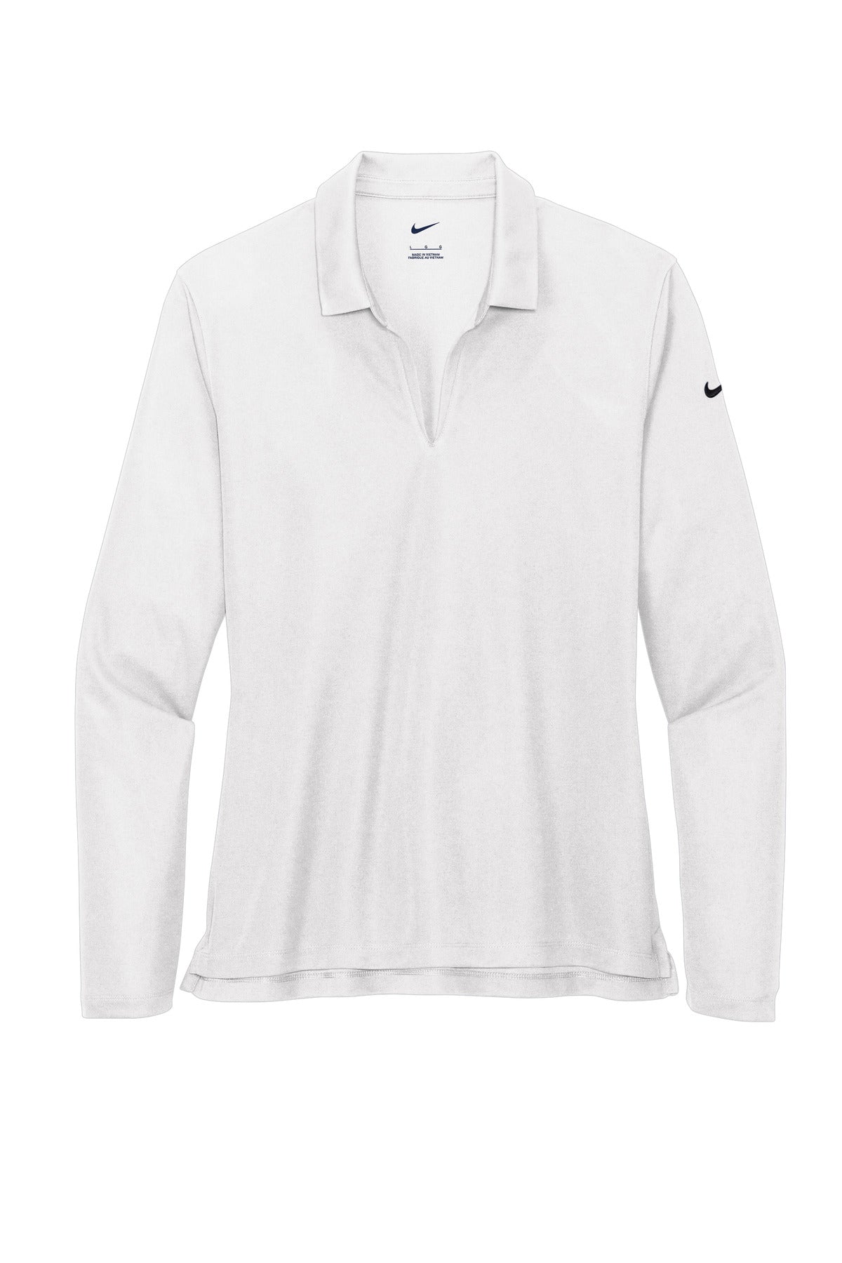 BGR - Nike Ladies Dri-FIT Micro Pique 2.0 Long Sleeve Polo NKDC2105