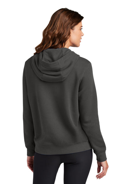 BGR - Nike Ladies Club Fleece Sleeve Swoosh Pullover Hoodie NKFD9889