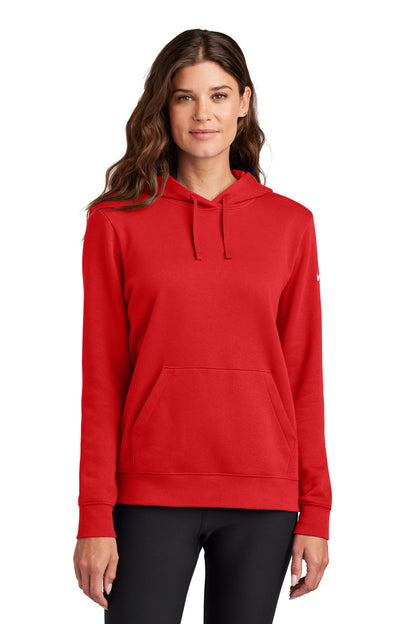 BGR - Nike Ladies Club Fleece Sleeve Swoosh Pullover Hoodie NKFD9889