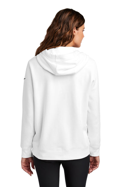 BGR - Nike Ladies Club Fleece Sleeve Swoosh Pullover Hoodie NKFD9889