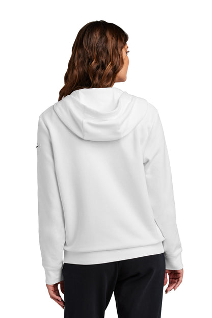 BGR - Nike Ladies Club Fleece Sleeve Swoosh Full-Zip Hoodie NKFD9890