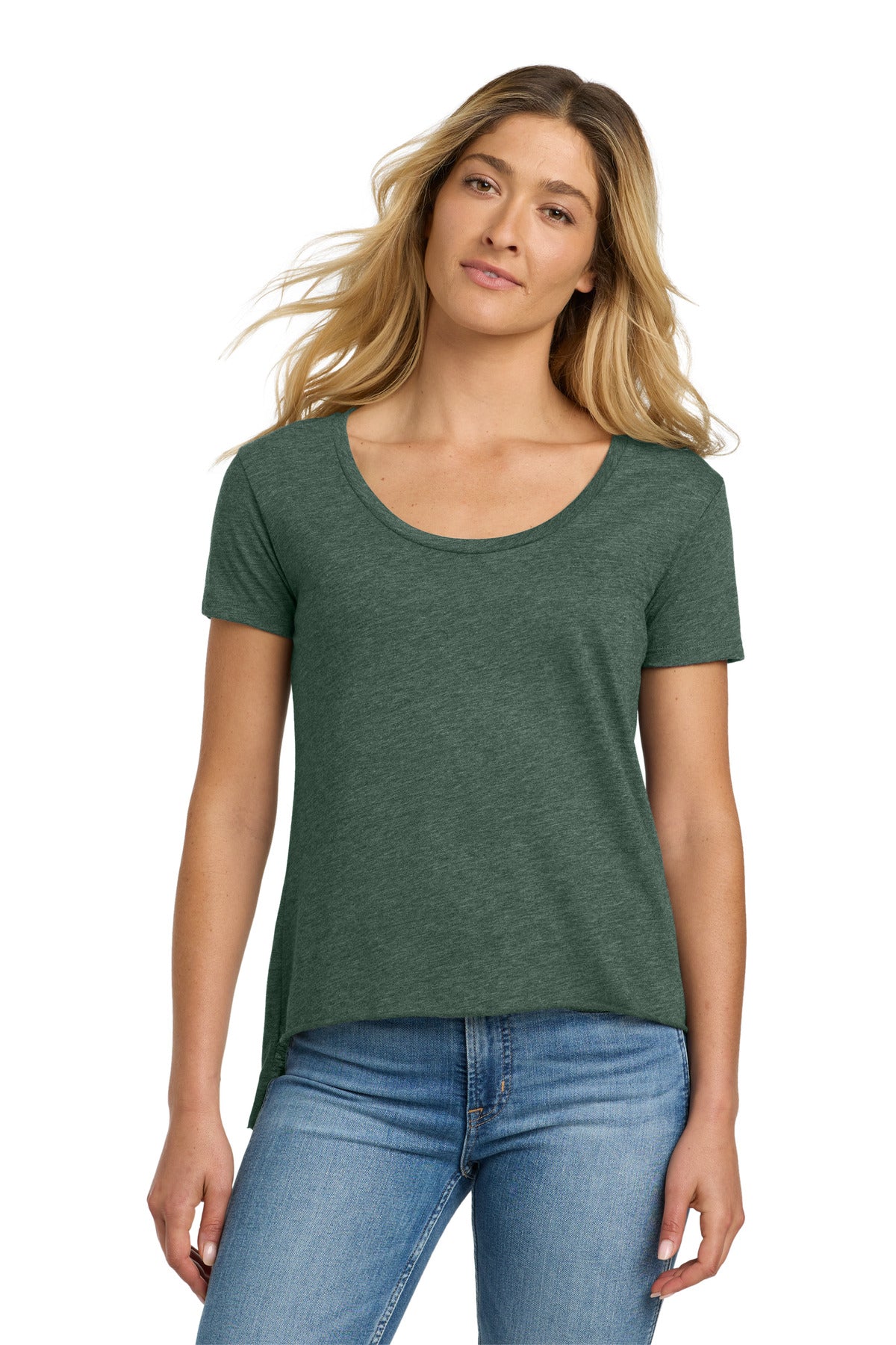 Next Level Apparel  Women's Festival Scoop Neck Tee. NL5030