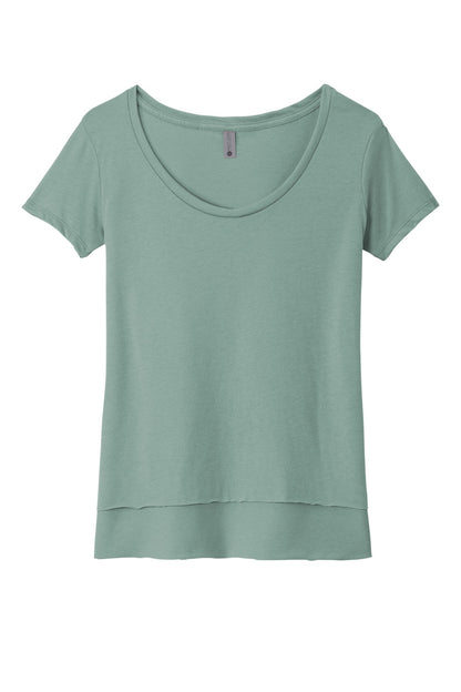 Next Level Apparel  Women's Festival Scoop Neck Tee. NL5030