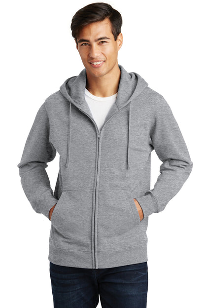 Port & Company Fan Favorite Fleece Full-Zip Hooded Sweatshirt. PC850ZH