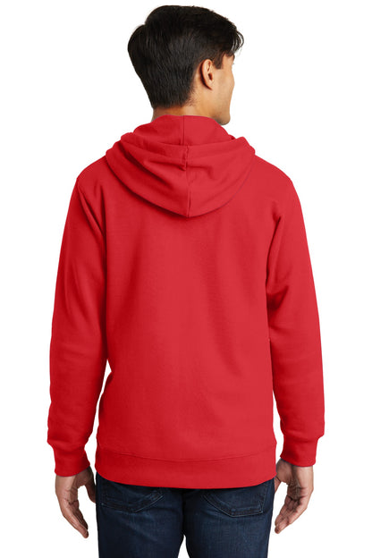 Port & Company Fan Favorite Fleece Full-Zip Hooded Sweatshirt. PC850ZH