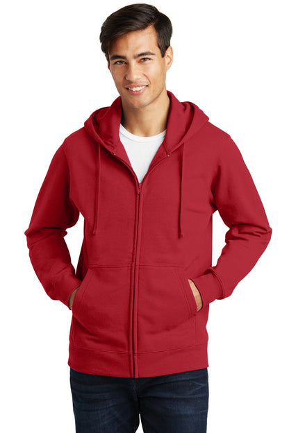 Port & Company Fan Favorite Fleece Full-Zip Hooded Sweatshirt. PC850ZH