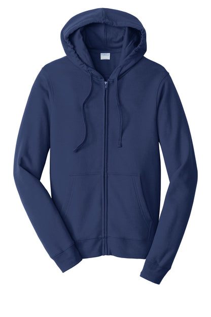 Port & Company Fan Favorite Fleece Full-Zip Hooded Sweatshirt. PC850ZH