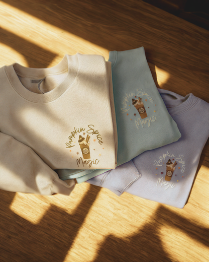 Pumpkin Spice Magic - Comfort Colors® Ring Spun Sweatshirt