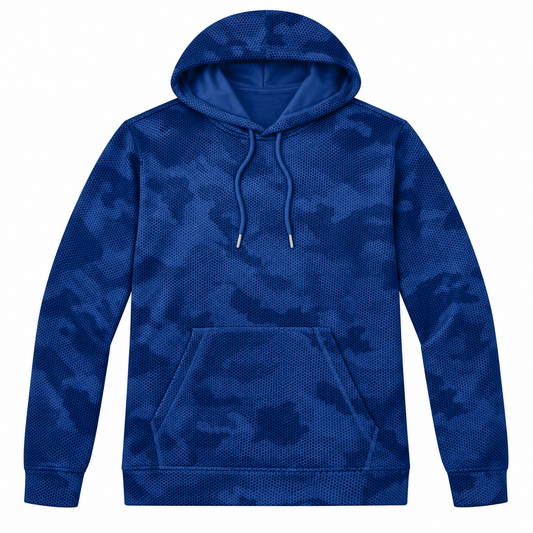 Blue Devils Adult CamoHex Hoodie